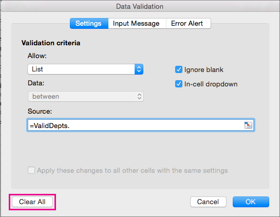 remove metadata excel for mac 2016